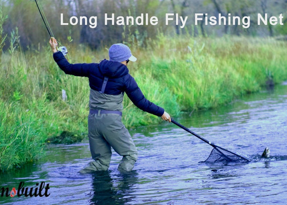 Make Your Fishing Easier with This Long Handle Fly Fishing Net